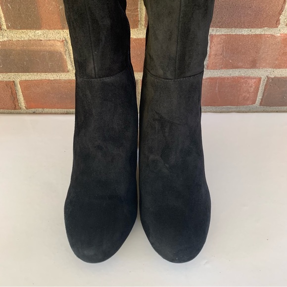 INC International Concepts Womens Radella Black Suede Knee High Boots US 8 M - Picture 3 of 10